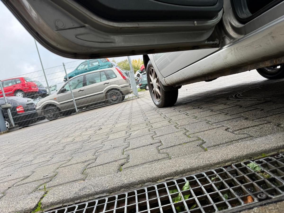 Lada Kalina 2 original T&uuml;r hinten links silber Kombi Rohbau BJ15